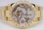 Yellow Gold Rolex Replica Watch - Goldust Dream Diamond Watch